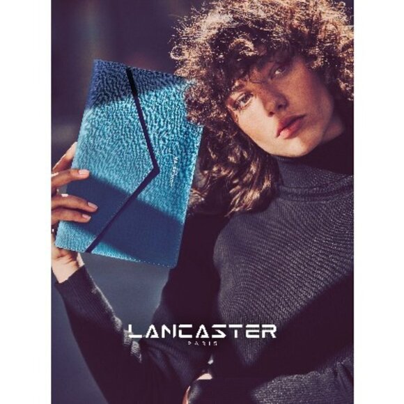 💕LANCASTER PARIS💕 Leather Envelope Clutch - Picture 5 of 12
